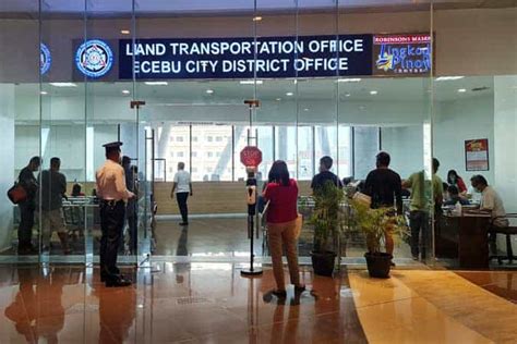 lto robinson|LTO opens office at Robinsons Galleria Cebu .